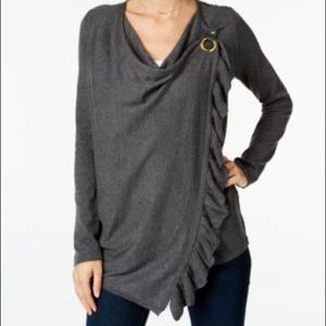 NWOT TAGS PM DRAPE TOP